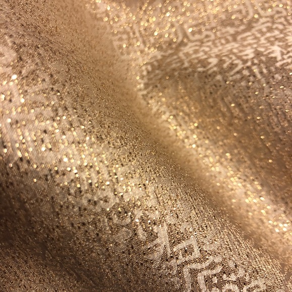 J.Crew Gold Shimmer Mini Skirt 10 - Picture 8 of 10
